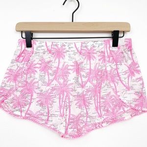 Victoria’s Secret Palm Tree Pajama Shorts
